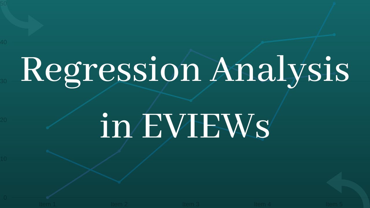 The Equation Object: Examining Equation Outputs’ Results in EViews