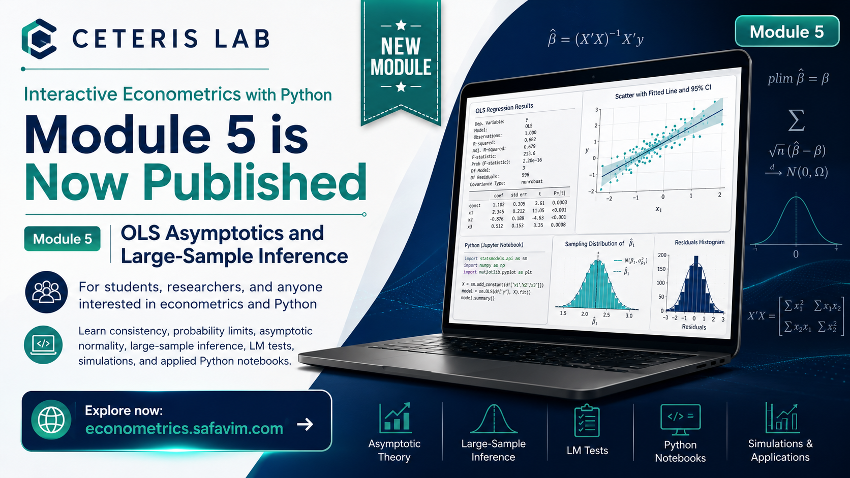 Module 5 is now published on Ceteris Lab!